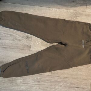 Essentials youth Brown Jogger Pants
